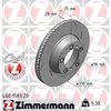 Zimmermann Rear Brake Rotor, 460158320 460158320